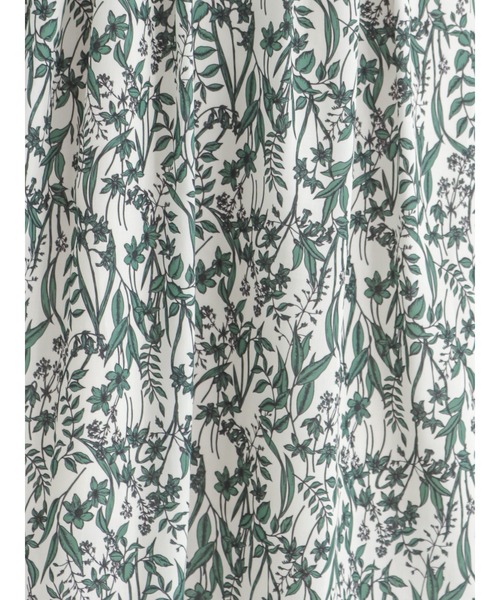 Te chichi（テチチ）の「ボタニカル柄タックスカート（スカート・レディース・グリーン/ネイビー・ﾌﾘ-）」の14枚目の写真