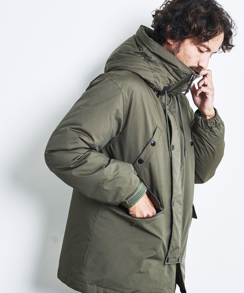 Magine（マージン）の「PE/NY MICRO TAFFETA N-3B DOWN JKT:ポリエステル/ナイロン タフタ N3B ダウンジャケット 22AW（ダウンジャケット/コート・メンズ・オリーブ/ネイビー/ブラック・44/46/48）」の5枚目の写真