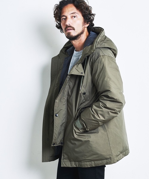 Magine（マージン）の「PE/NY MICRO TAFFETA N-3B DOWN JKT:ポリエステル/ナイロン タフタ N3B ダウンジャケット 22AW（ダウンジャケット/コート・メンズ・オリーブ/ネイビー/ブラック・44/46/48）」の19枚目の写真