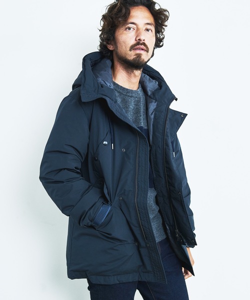Magine（マージン）の「PE/NY MICRO TAFFETA N-3B DOWN JKT:ポリエステル/ナイロン タフタ N3B ダウンジャケット 22AW（ダウンジャケット/コート・メンズ・オリーブ/ネイビー/ブラック・44/46/48）」の10枚目の写真