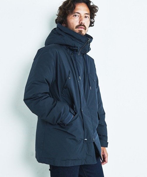 Magine（マージン）の「PE/NY MICRO TAFFETA N-3B DOWN JKT:ポリエステル/ナイロン タフタ N3B ダウンジャケット 22AW（ダウンジャケット/コート・メンズ・オリーブ/ネイビー/ブラック・44/46/48）」の6枚目の写真