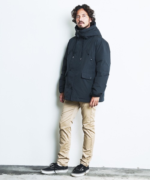 Magine（マージン）の「PE/NY MICRO TAFFETA N-3B DOWN JKT:ポリエステル/ナイロン タフタ N3B ダウンジャケット 22AW（ダウンジャケット/コート・メンズ・オリーブ/ネイビー/ブラック・44/46/48）」の11枚目の写真