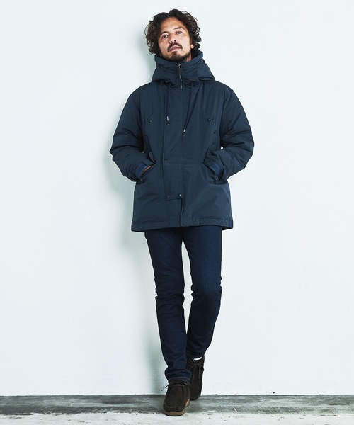 Magine（マージン）の「PE/NY MICRO TAFFETA N-3B DOWN JKT:ポリエステル/ナイロン タフタ N3B ダウンジャケット 22AW（ダウンジャケット/コート・メンズ・オリーブ/ネイビー/ブラック・44/46/48）」の7枚目の写真