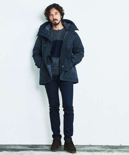 Magine（マージン）の「PE/NY MICRO TAFFETA N-3B DOWN JKT:ポリエステル/ナイロン タフタ N3B ダウンジャケット 22AW（ダウンジャケット/コート・メンズ・オリーブ/ネイビー/ブラック・44/46/48）」の21枚目の写真