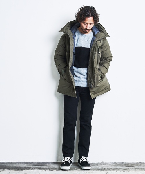 Magine（マージン）の「PE/NY MICRO TAFFETA N-3B DOWN JKT:ポリエステル/ナイロン タフタ N3B ダウンジャケット 22AW（ダウンジャケット/コート・メンズ・オリーブ/ネイビー/ブラック・44/46/48）」の17枚目の写真