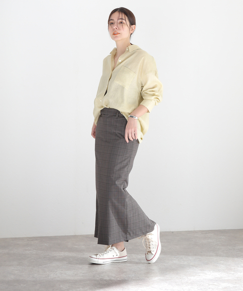 JOURNAL STANDARD(ジャーナルスタンダード)の「ライトTWタイトスカート(スカート・レディース・ブラック/ベージュ/チョコ・38/36)」の18枚目の写真