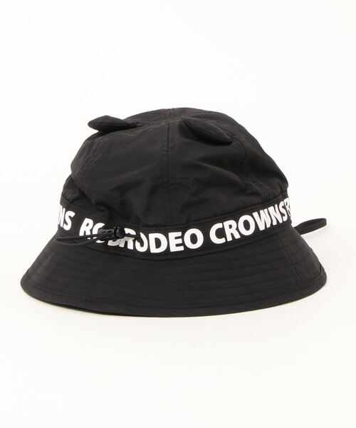 RODEO CROWNS WIDE BOWL(ロデオクラウンズワイドボウル)の「ベアーバケットハット(ハット・キッズ・ブラック/ブルー・ONESIZE)」の14枚目の写真