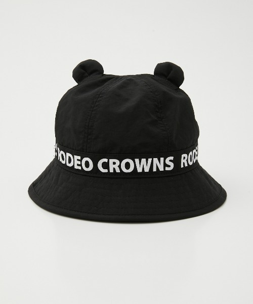 RODEO CROWNS WIDE BOWL(ロデオクラウンズワイドボウル)の「ベアーバケットハット(ハット・キッズ・ブラック/ブルー・ONESIZE)」の9枚目の写真