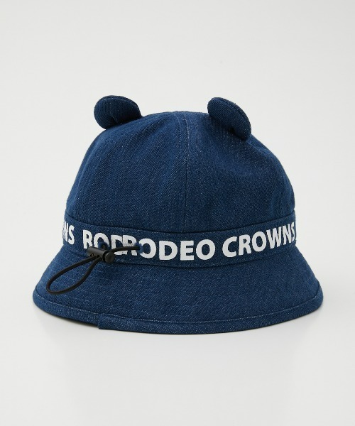 RODEO CROWNS WIDE BOWL(ロデオクラウンズワイドボウル)の「ベアーバケットハット(ハット・キッズ・ブラック/ブルー・ONESIZE)」の22枚目の写真