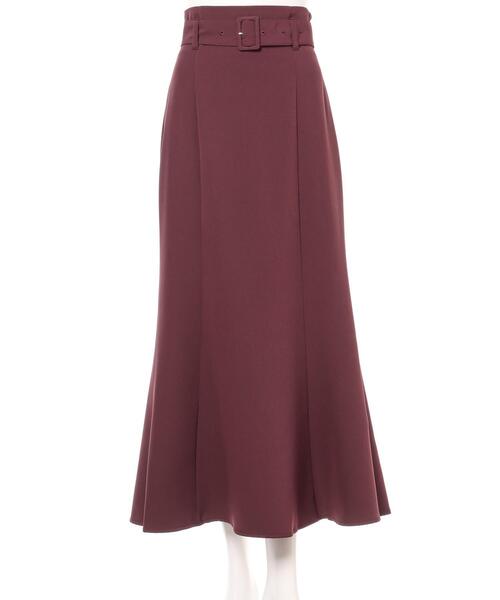 INGNI（イング）の「共ベルト付マーメイドスカート／A（スカート・レディース・ブラック/グレー系その他/ボルドー/ブラウン/ピンク/ブルー・FREE）」の19枚目の写真