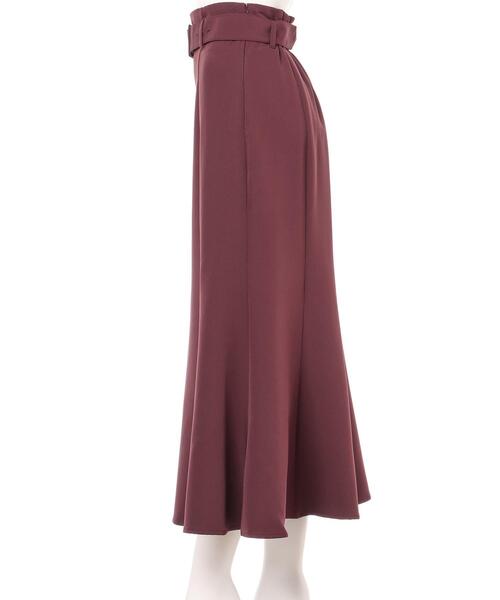 INGNI（イング）の「共ベルト付マーメイドスカート／A（スカート・レディース・ブラック/グレー系その他/ボルドー/ブラウン/ピンク/ブルー・FREE）」の18枚目の写真