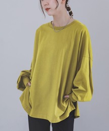 n'OrLABEL | 『こなれパフ袖ロンT』(Tシャツ/カットソー)