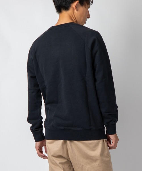 Maison Kitsune(メゾンキツネ)の「MAISON KITSUNE FOX HEAD PATCH CLASSIC SWEATSHIRT メゾン キツネ フォックスヘッド パッチ ワンポイント スウェット(スウェット・メンズ・ブラック/ネイビー/グレー・LARGE/X-LARGE/SMALL/MEDIUM/XX-LARGE)」の15枚目の写真