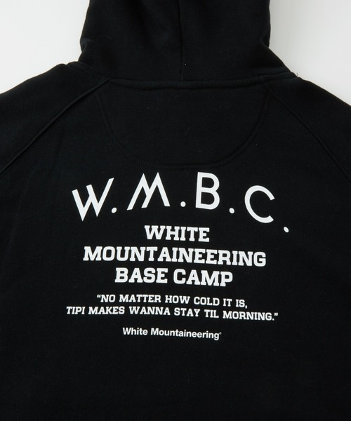 WHITE MOUNTAINEERING（ホワイトマウンテニアリング）の「"TIPI"HOODIE（パーカー・メンズ・ブラック・1/2/0）」の4枚目の写真