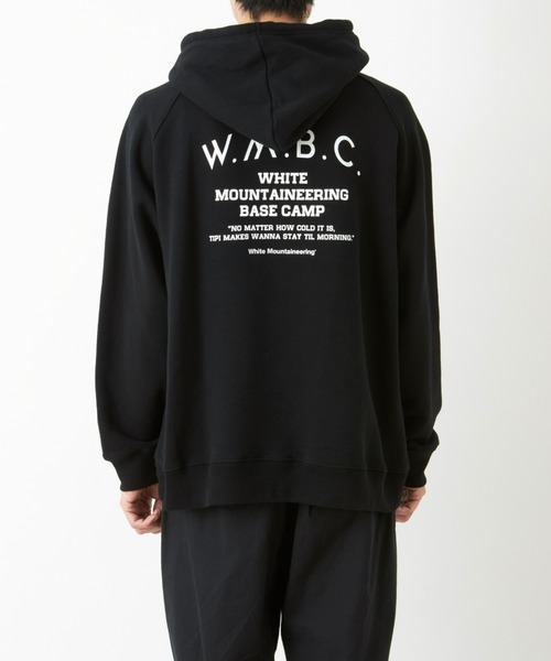 WHITE MOUNTAINEERING（ホワイトマウンテニアリング）の「"TIPI"HOODIE（パーカー・メンズ・ブラック・1/2/0）」の3枚目の写真