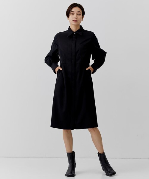 city（シティ）の「【CITY】コンビクロスミニワンピース（ワンピース・レディース・ブラック/ブラウン・1/2）」の18枚目の写真