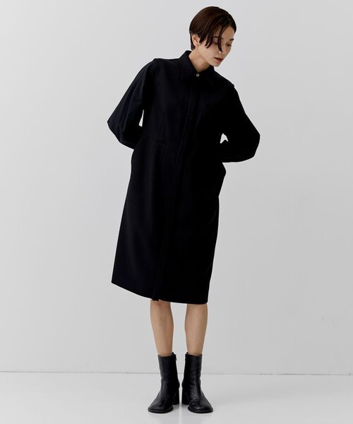 city（シティ）の「【CITY】コンビクロスミニワンピース（ワンピース・レディース・ブラック/ブラウン・1/2）」の12枚目の写真