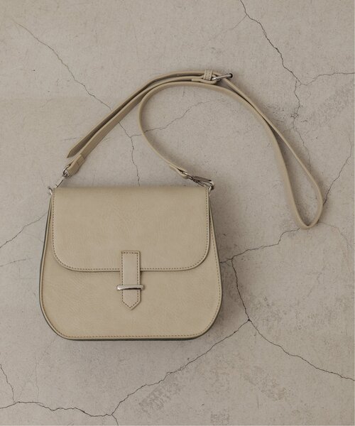 DOUBLE NAME（ダブルネーム）の「配色ステッチ合皮ショルダーBAG（ショルダーバッグ・レディース・ブラウン/スミクロ/キナリ・FREE）」の2枚目の写真