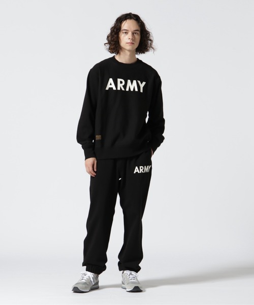 AVIREX(アヴィレックス)の「ARMY TRANING SWEAT PANTS / アーミー トレーニング スウェット パンツ / AVIREX / アヴィレックス(その他パンツ・メンズ・その他/ブラック・XL/M/L)」の7枚目の写真