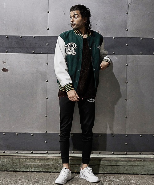 RATTLE TRAP（ラトルトラップ）の「メルトンスタジャン（スタジャン・メンズ・ブラック系その他/グリーン系その他・L/M）」の12枚目の写真