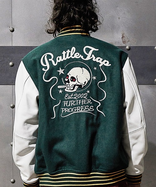 RATTLE TRAP（ラトルトラップ）の「メルトンスタジャン（スタジャン・メンズ・ブラック系その他/グリーン系その他・L/M）」の14枚目の写真