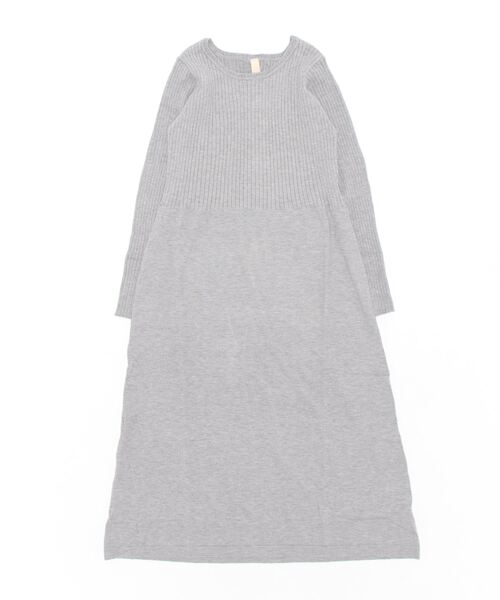 Q(キュー)の「ケープ×リブニットワンピース(ワンピース・レディース・ベージュ/ライトグレー・MEDIUM)」の13枚目の写真