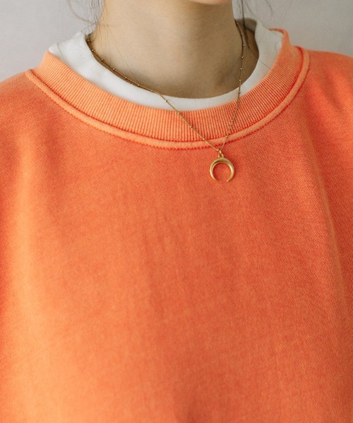 color pigment sweat/カラーピグメントスウェット ユニセックス着用可能(メンズ着用画像有)（スウェット）｜Flugge（フラッジー）