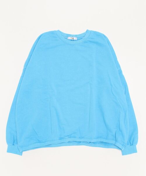 color pigment sweat/カラーピグメントスウェット ユニセックス着用可能(メンズ着用画像有)（スウェット）｜Flugge（フラッジー）