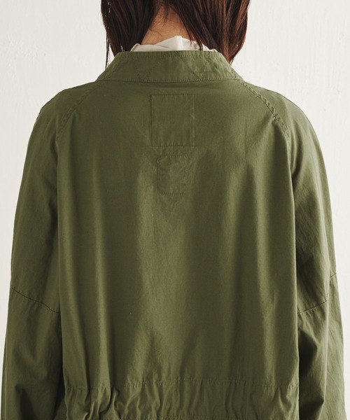 COLLAGE GALLARDAGALANTE（コラージュガリャルダガランテ）の「ROYAL NAVY/ミリタリーコート/WEB限定（ミリタリージャケット・レディース・カーキ・1）」の7枚目の写真
