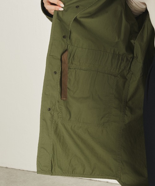 COLLAGE GALLARDAGALANTE（コラージュガリャルダガランテ）の「ROYAL NAVY/ミリタリーコート/WEB限定（ミリタリージャケット・レディース・カーキ・1）」の15枚目の写真