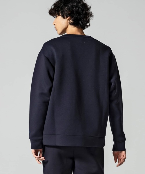 Kappa（カッパ）の「Kappa(カッパ)ダンボールニットプルオーバー（ニット/セーター・メンズ・ネイビー/ライトグレー/ホワイト/ブラック・M/L/XL/XXL）」の6枚目の写真