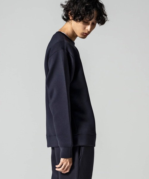 Kappa（カッパ）の「Kappa(カッパ)ダンボールニットプルオーバー（ニット/セーター・メンズ・ネイビー/ライトグレー/ホワイト/ブラック・M/L/XL/XXL）」の7枚目の写真