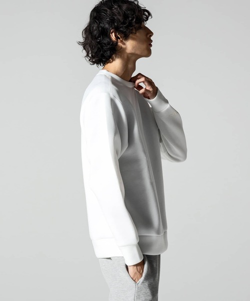 Kappa（カッパ）の「Kappa(カッパ)ダンボールニットプルオーバー（ニット/セーター・メンズ・ネイビー/ライトグレー/ホワイト/ブラック・M/L/XL/XXL）」の14枚目の写真