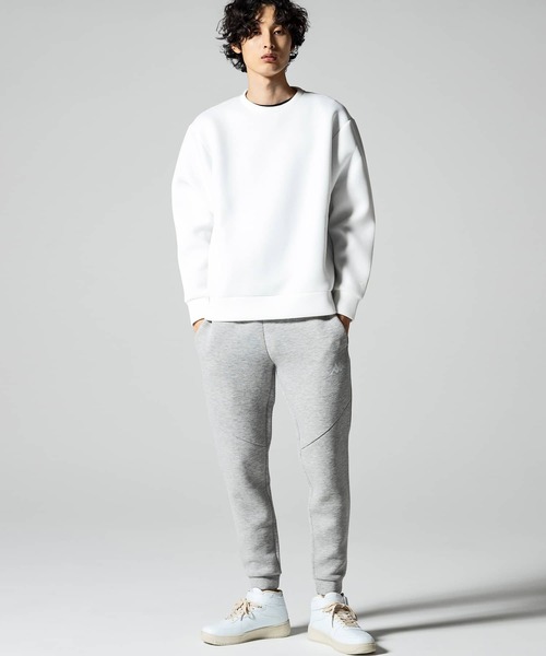 Kappa（カッパ）の「Kappa(カッパ)ダンボールニットプルオーバー（ニット/セーター・メンズ・ネイビー/ライトグレー/ホワイト/ブラック・M/L/XL/XXL）」の15枚目の写真