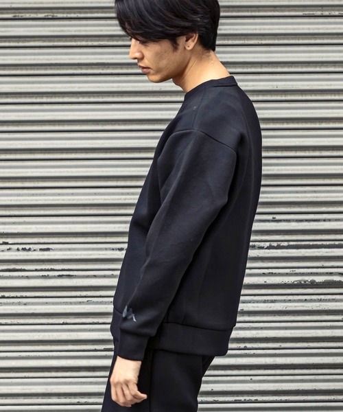 Kappa（カッパ）の「Kappa(カッパ)ダンボールニットプルオーバー（ニット/セーター・メンズ・ネイビー/ライトグレー/ホワイト/ブラック・M/L/XL/XXL）」の19枚目の写真