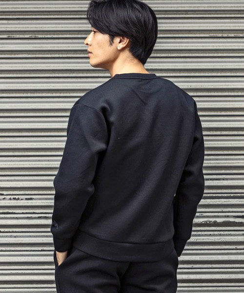 Kappa（カッパ）の「Kappa(カッパ)ダンボールニットプルオーバー（ニット/セーター・メンズ・ネイビー/ライトグレー/ホワイト/ブラック・M/L/XL/XXL）」の20枚目の写真