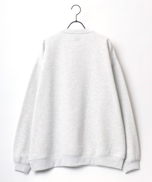 Lazar(ラザル)の「Life Style オーバーサイズ 裏起毛 グラフィック 刺繍 スウェット レディース メンズ トレーナー(スウェット・メンズ・アッシュグレー/ブラック/ダークグリーン/パープル/マスタード/グレー系その他・M/L)」の13枚目の写真