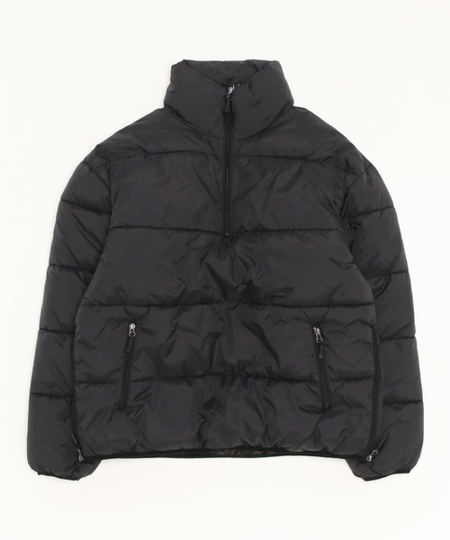 UNCORD（アンコード）の「【UNCORD】NYLON FIBER DOWN HALFZIP PULLOVER/ナイロンファイバーダウン　スタンドハーフジッププルオーバーダウンジャケット（ダウンジャケット/コート・メンズ・キャメル/カーキ/ブラック・MEDIUM/LARGE/X-LARGE）」の4枚目の写真