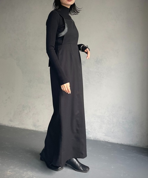 &g'aime（アンジェム）の「【&g’aime】アメスリキャミワンピース（ワンピース・レディース・ブラウン/ブラック/カーキ・FREE）」の8枚目の写真