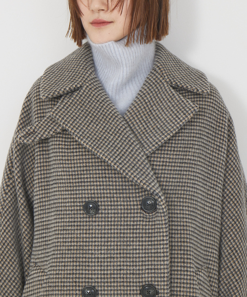 Rouge vif（ルージュヴィフ）の「【TICCA/ティッカ】ハウンドトゥーステントコート（チェスターコート・レディース・ホワイト系その他・フリー）」の7枚目の写真