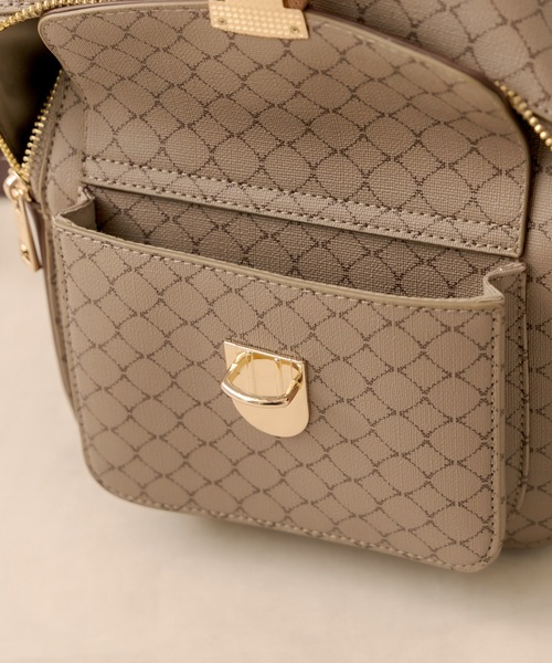 OLIVE des OLIVE（オリーブデオリーブ）の「オリジナルエンブレム付きミニリュック　1031120020（バックパック/リュック・レディース・ブラウン/アイボリー・FREE）」の16枚目の写真