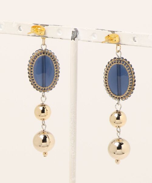 tone(トーン)の「【-lensa-】ドイツ製アクリルパーツでカジュアルピアス(MA)(ピアス(両耳用)・レディース・ゴールド・FREE)」の7枚目の写真