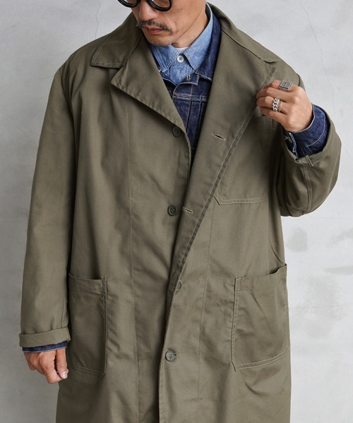 MILITARY(ミリタリー)の「実物 新品 デッドストック ルーマニア軍 ワークコート(その他アウター・メンズ・カーキ・3/4/1/2)」の8枚目の写真
