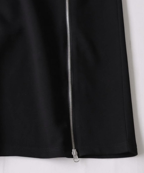 antiqua（アンティカ）の「アシメファスナースカート（スカート・レディース・ブラック/杢グレー・FREE）」の8枚目の写真