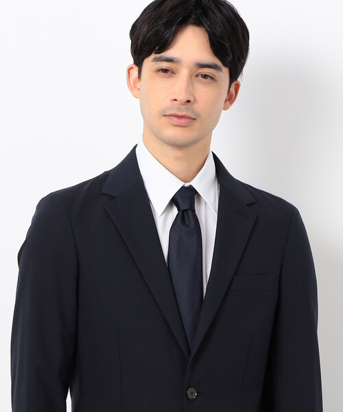 COMME CA ISM(コムサイズム)の「市松柄 ネクタイ(ネクタイ・メンズ・ネイビー/グレー/ブルー・FREE)」の3枚目の写真