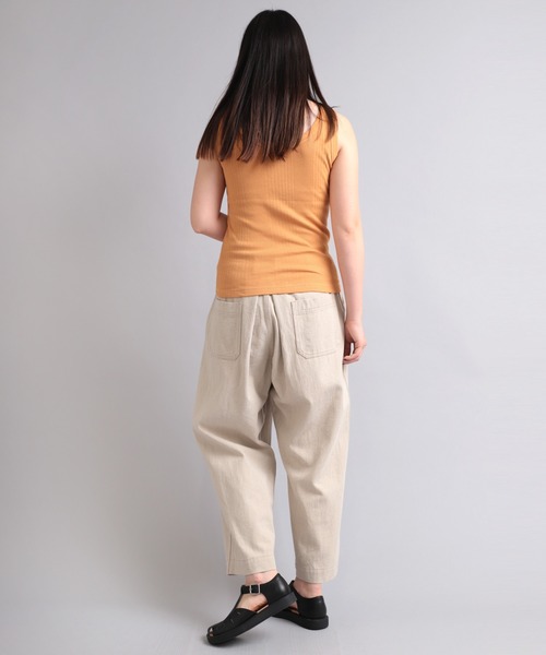 RNA-N(アールエヌエーエヌ)の「M1994 シルクブレンドランダムテレコタンク(タンクトップ・レディース・ブラック/グレー/ライム/シャーベット/キナリ・MEDIUM)」の8枚目の写真