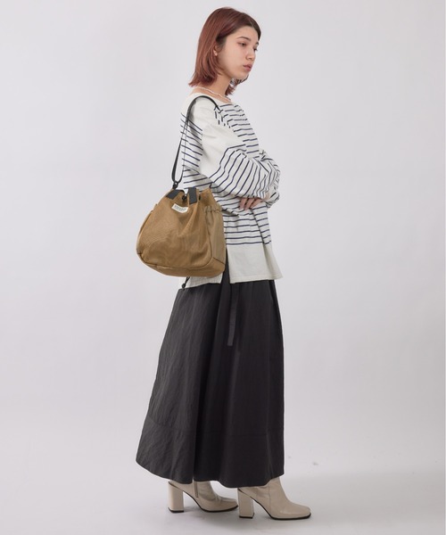 FREDRIK PACKERS(フレドリックパッカーズ)の「【FREDRIK PACKERS】限定別注品!210D MESH BLOOM SHOULDER フレドリックパッカーズ(ショルダーバッグ・レディース・ブラック/ベージュ/チャコールグレー・FREE)」の20枚目の写真