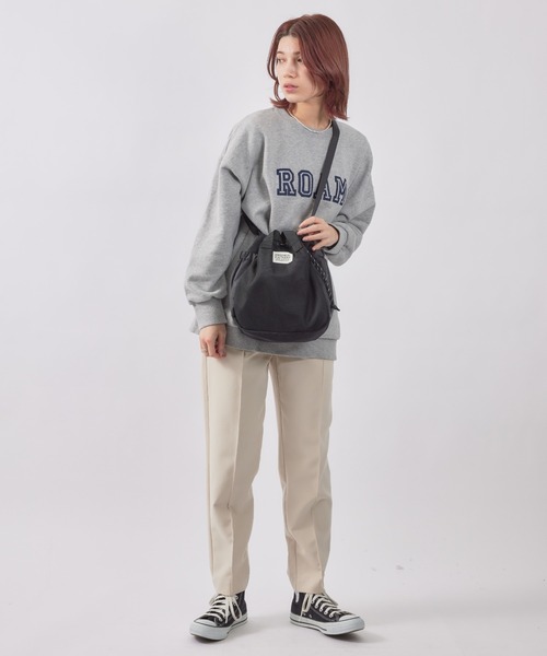 FREDRIK PACKERS(フレドリックパッカーズ)の「【FREDRIK PACKERS】限定別注品!210D MESH BLOOM SHOULDER フレドリックパッカーズ(ショルダーバッグ・レディース・ブラック/ベージュ/チャコールグレー・FREE)」の9枚目の写真