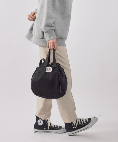 FREDRIK PACKERS(フレドリックパッカーズ)の「【FREDRIK PACKERS】限定別注品!210D MESH BLOOM SHOULDER フレドリックパッカーズ(ショルダーバッグ・レディース・ブラック/ベージュ/チャコールグレー・FREE)」の10枚目の写真