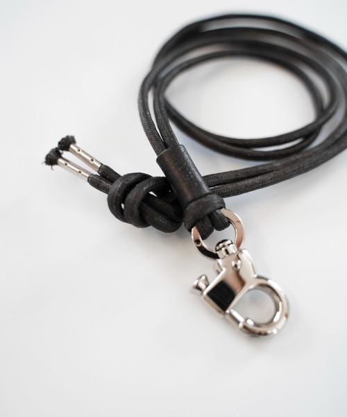 Senti(センティ)の「MULTI CORD(ネックレス・メンズ・アイボリー/ブラック・FREE)」の9枚目の写真
